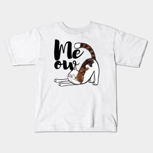 Kitty Meow Kids T-Shirt